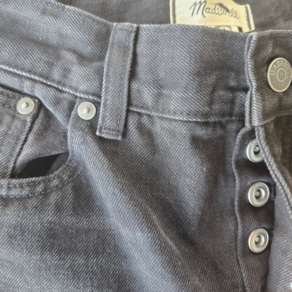 Madewell Black High-Rise Wide-Leg Jeans - Picture 8 of 12